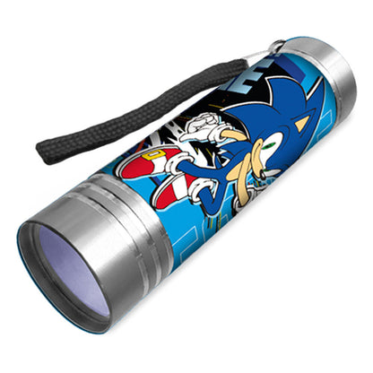 Linterna aluminio 9 leds Sonic the Hedgehog
