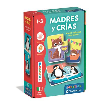 Juego pocket madres y crias