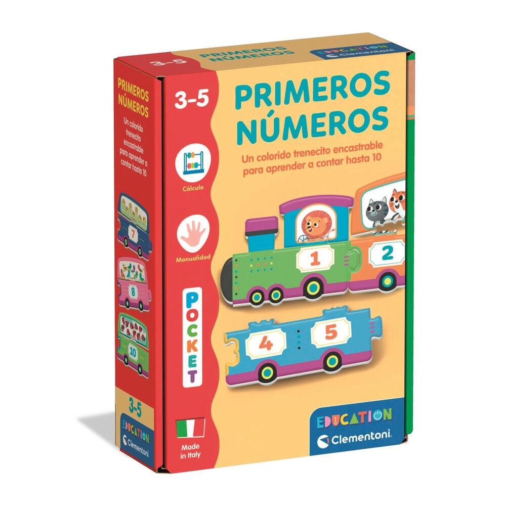 Juego pocket mis primeros numeros