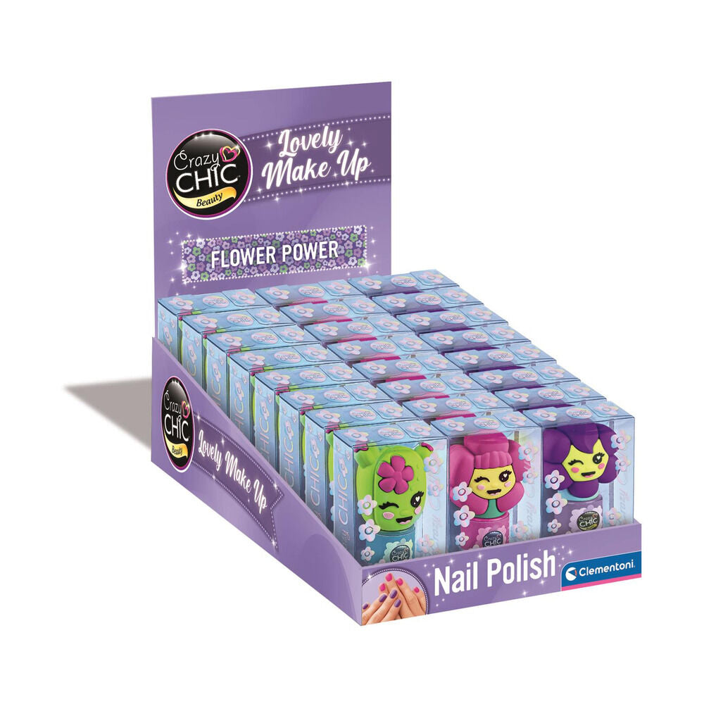 Esmalte Flower Power Lovely Makeup Crazy Chic