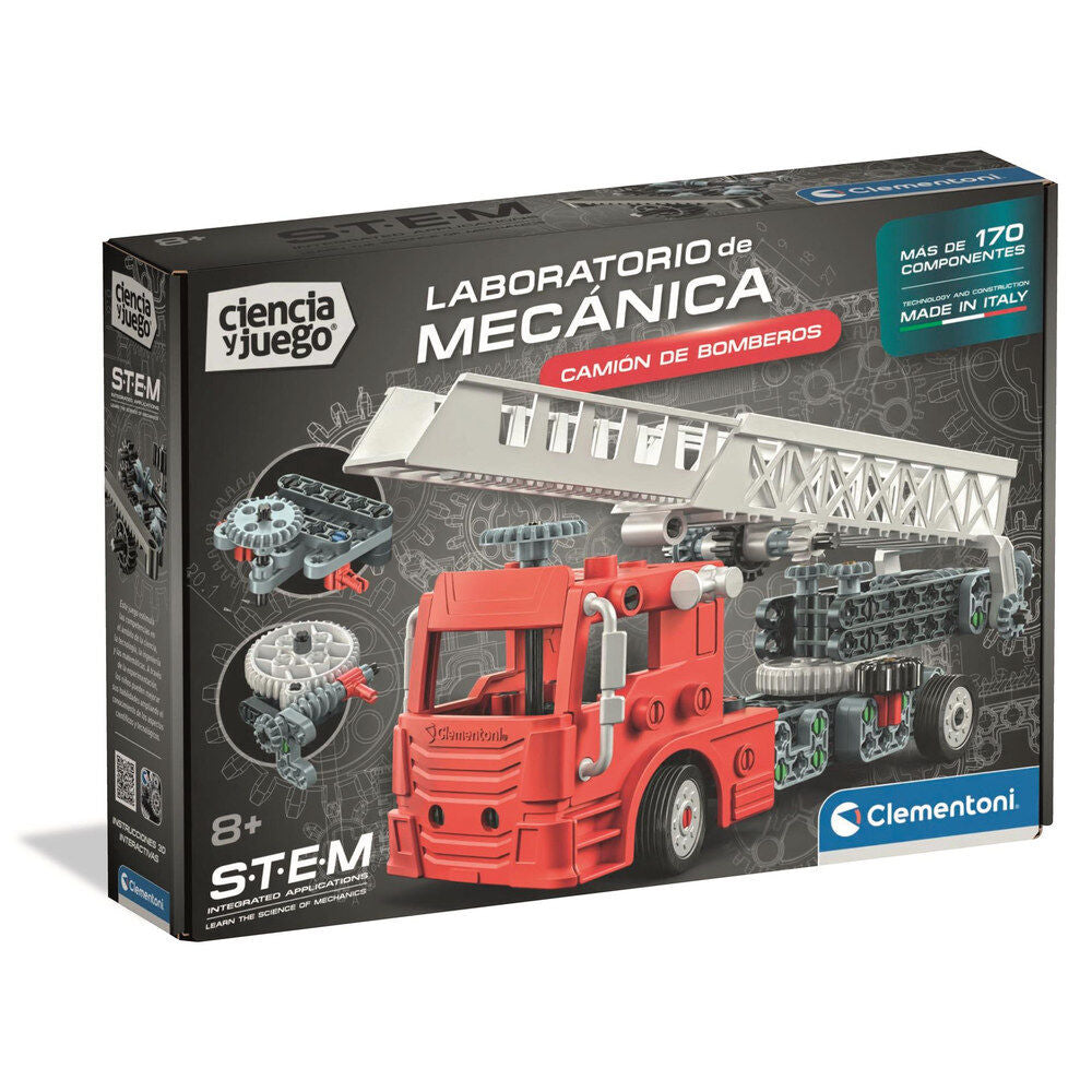 Juego Laboratorio Mecanica Camion de Bomberos S.T.E.M