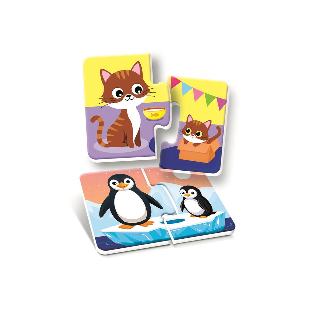 Juego pocket madres y crias
