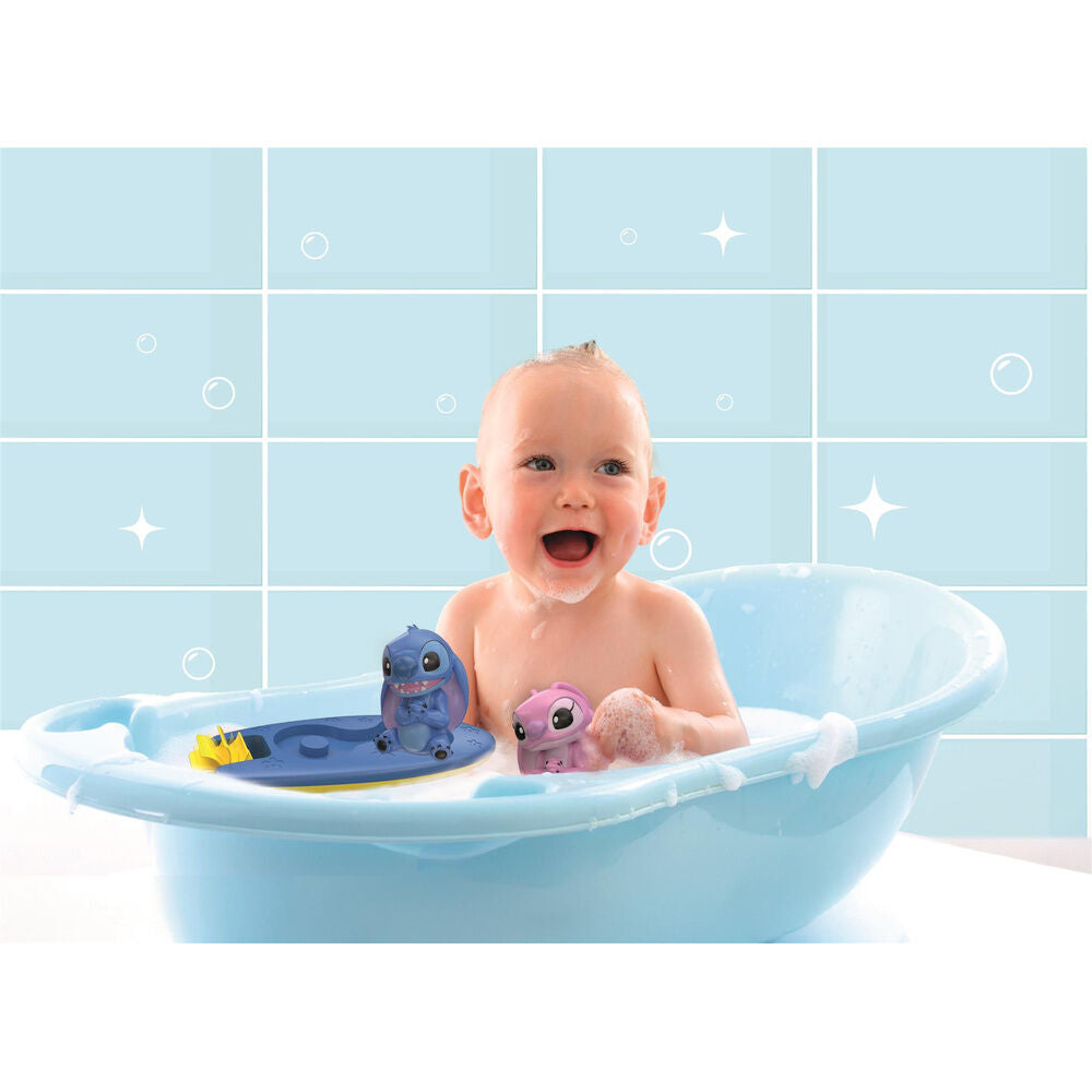 Juguete baño Surf Stitch & Angel Disney