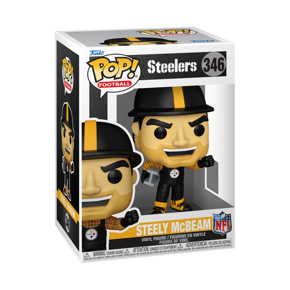 Figura POP NFL Steelers Steely McBeam