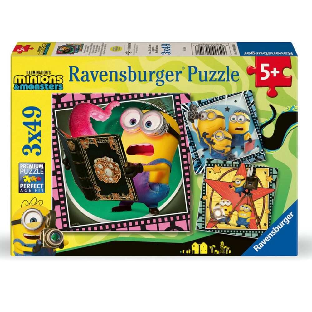 Puzzle Minions 3 3x49pzs