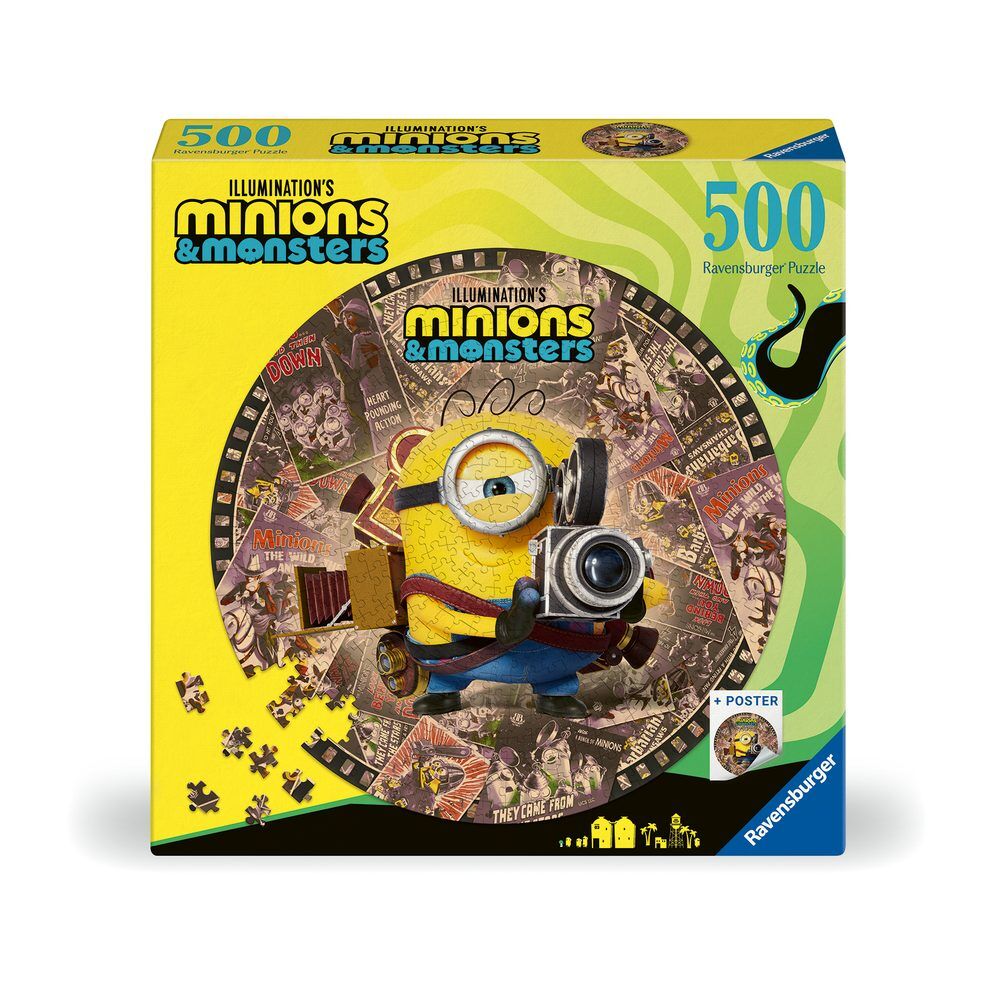 Puzzle redondo Minions 500pzs