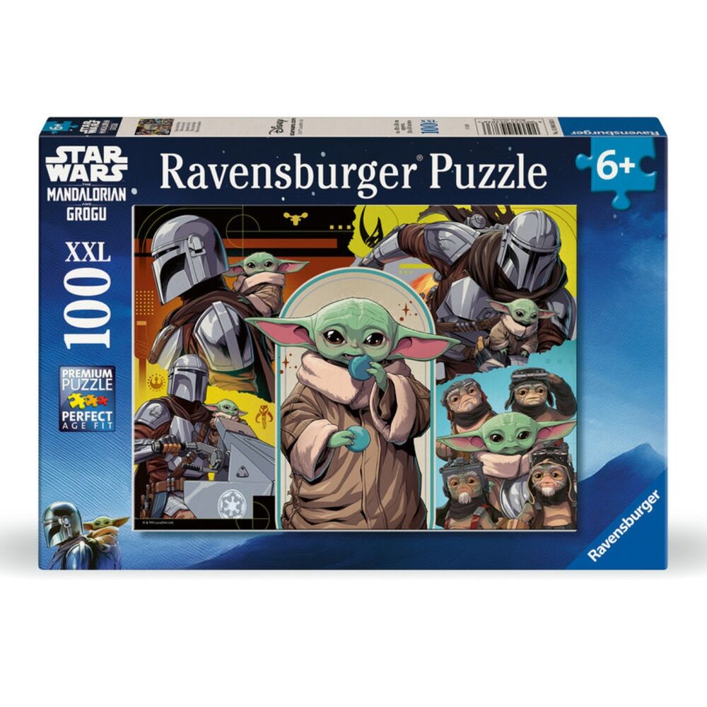 Puzzle Grogu & The Mandalorian Star Wars XXL 100pzs