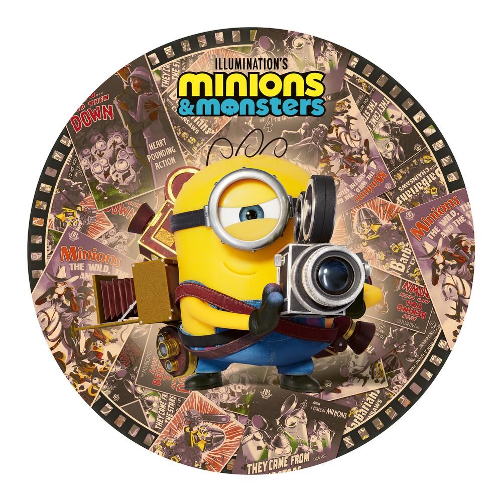 Puzzle redondo Minions 500pzs