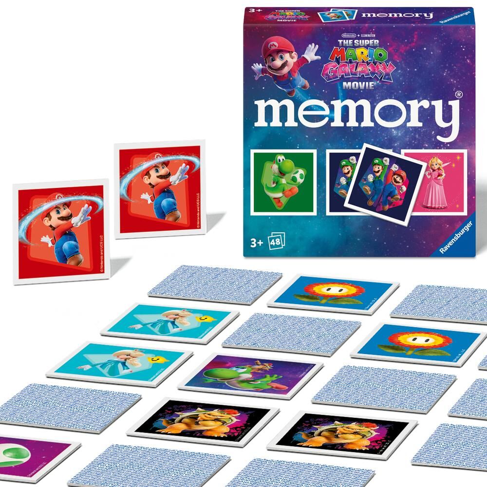 Juego Memory pocket Super Mario Galaxy