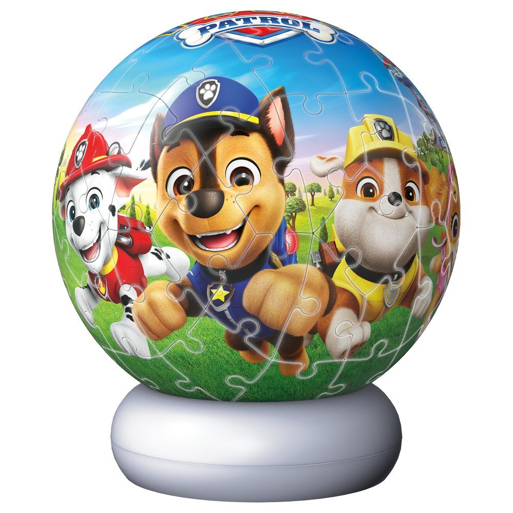 Puzzle Ball 3D Patrulla Canina Paw Patrol luz 74pzs