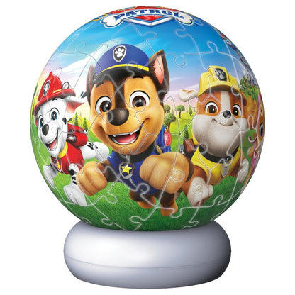 Puzzle Ball 3D Patrulla Canina Paw Patrol luz 74pzs