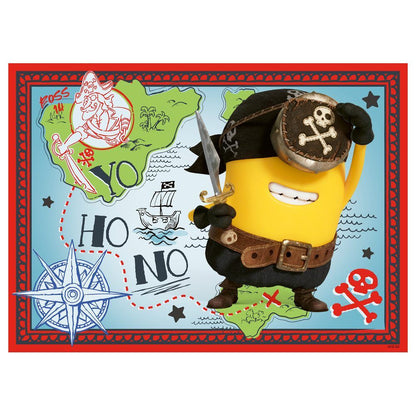 Puzzle Minions 3 4x100pzs