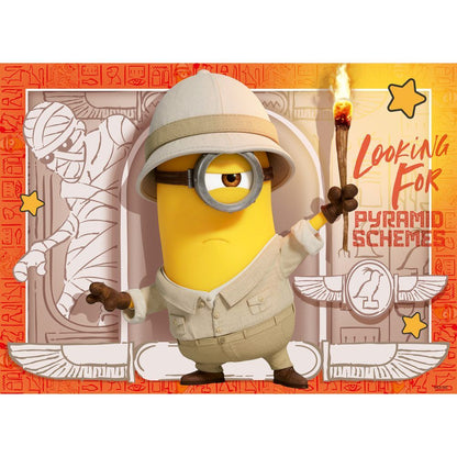 Puzzle Minions 3 4x100pzs