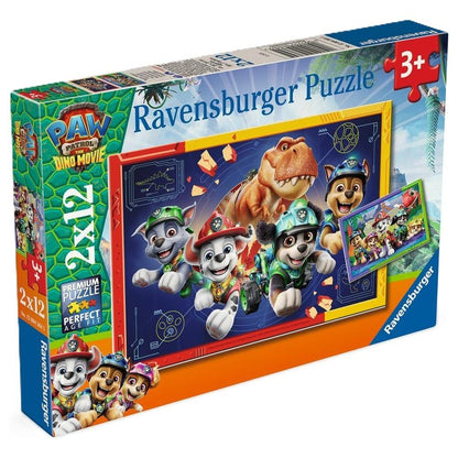 Puzzle Dino Movie Patrulla Canina Paw Patrol 2x12pzs