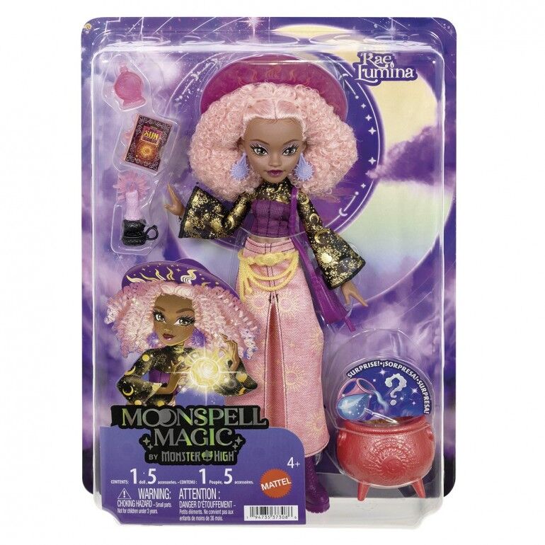 Muñeca Rae Sun Moonspell Hig Monster High