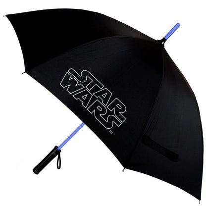 Paraguas manual Star Wars 53cm efecto espada laser