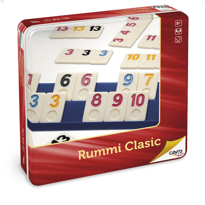Rummiclasic caja metal