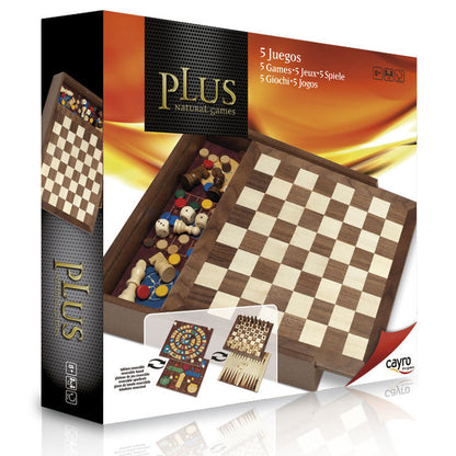 5 Juegos madera
