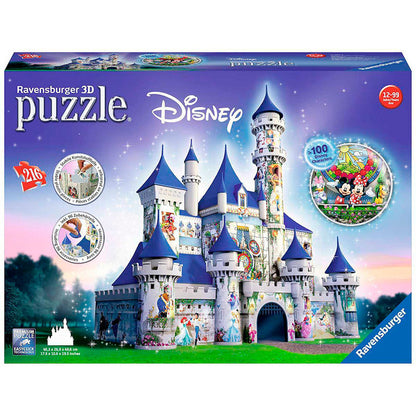 Puzzle 3D Castillo Disney 216pz